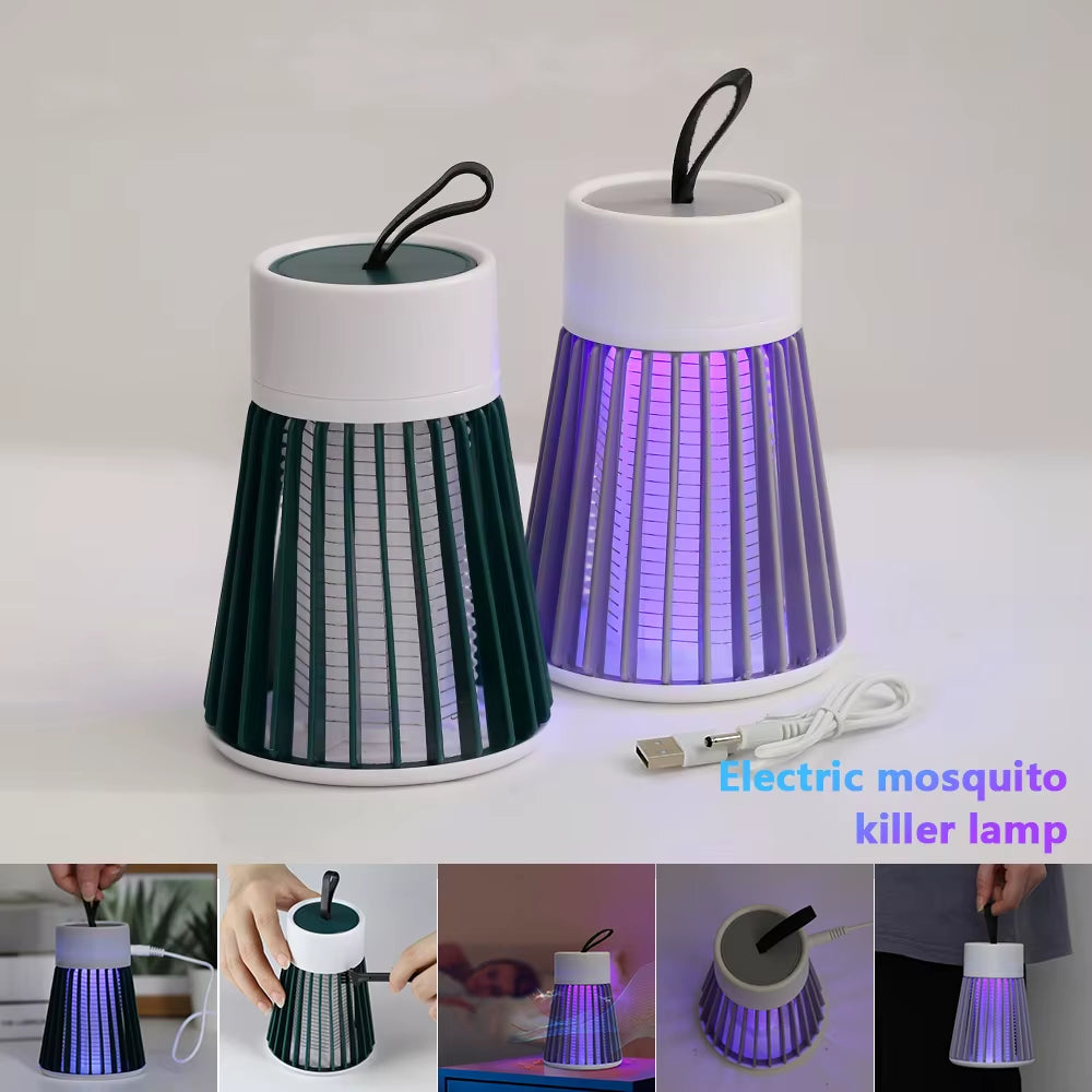 Electric Shock Mosquito Killer Lamp USB 5V Fly Trap Zapper Insect Killer Repellent Bedroom Outdoor anti Mosquito Trap